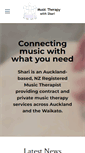 Mobile Screenshot of musictherapywithshari.com